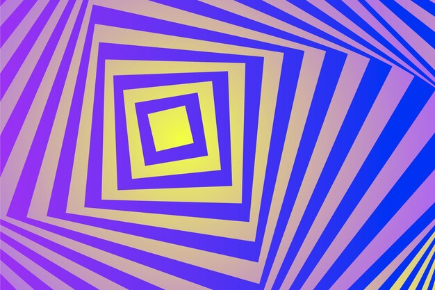 Psychedelic optical illusion background theme