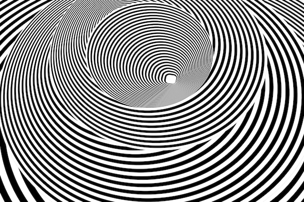 Psychedelic optical illusion background