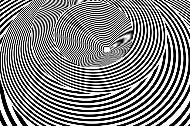 Psychedelic optical illusion background