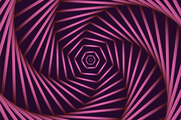 Free vector psychedelic optical illusion background