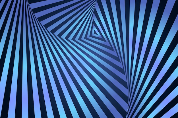 Psychedelic optical illusion background