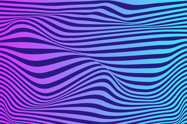 Psychedelic optical illusion background