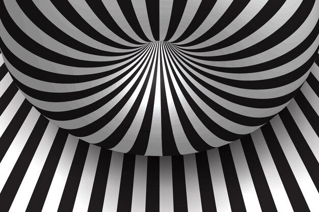 Psychedelic optical illusion background