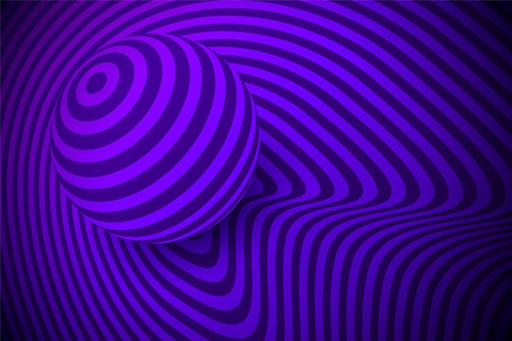 Free Vector psychedelic optical illusion background