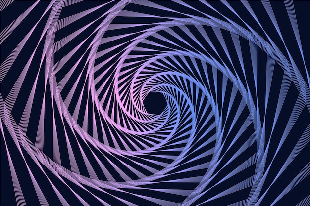 Free vector psychedelic optical illusion background