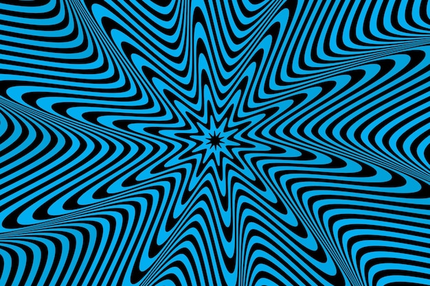 Бесплатное векторное изображение Психоделический оптический обман фона