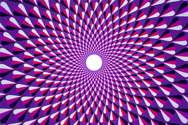 Free vector psychedelic optical ilussion background