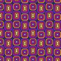 Free vector psychedelic style pattern