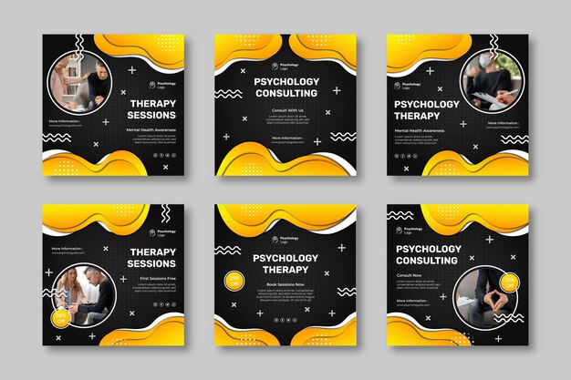 Psychology instagram posts collection