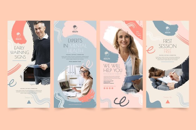 psychology instagram stories template