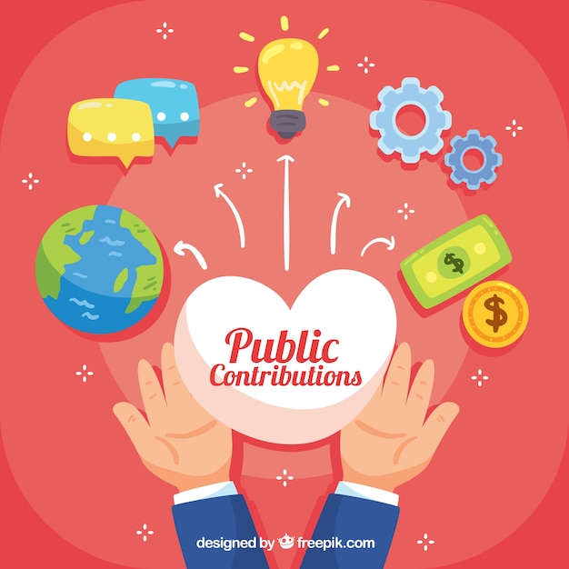 Public contributions concept