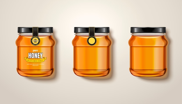 Download Free Honey Jar Mockup Vectors 50 Images In Ai Eps Format PSD Mockup Templates