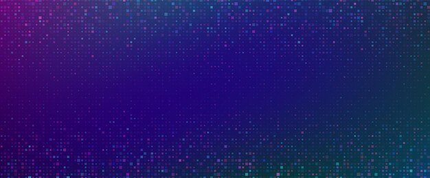 Фиолетовая абстрактная пиксельная текстура видеоэкрана bg