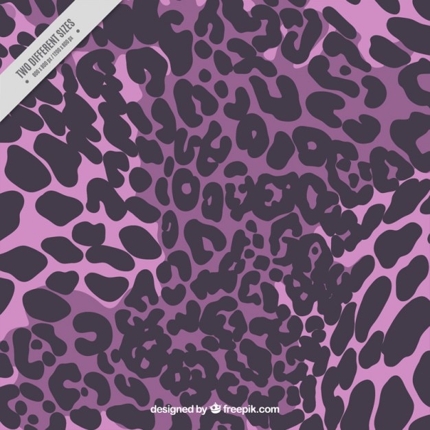 Free Vector purple animal background