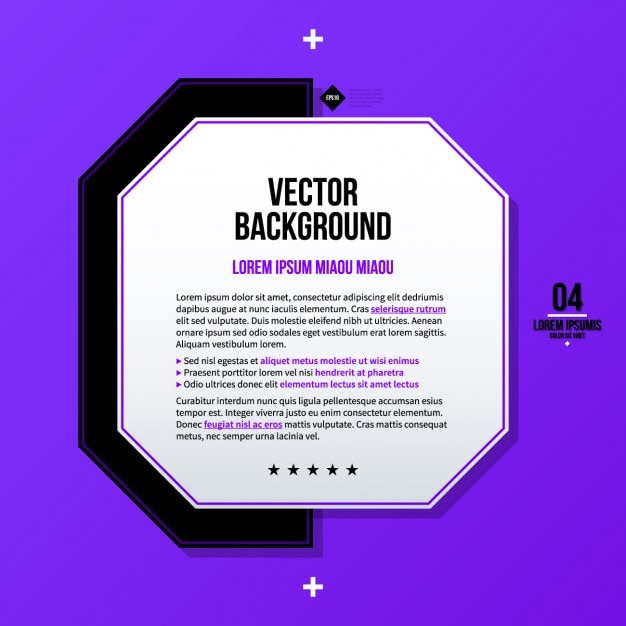 Free vector purple background template