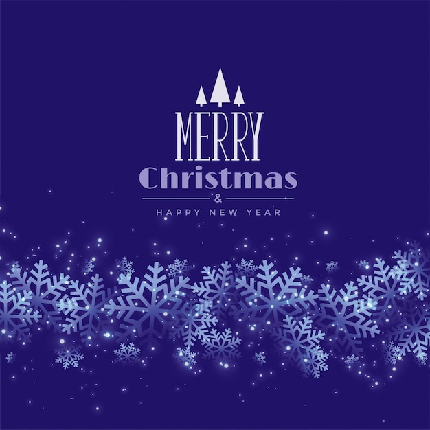 Free vector purple or blue snowflake christmas