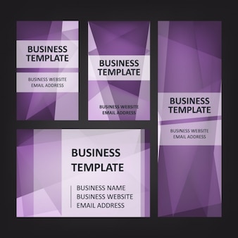 Фиолетовый набор бизнес канцелярские