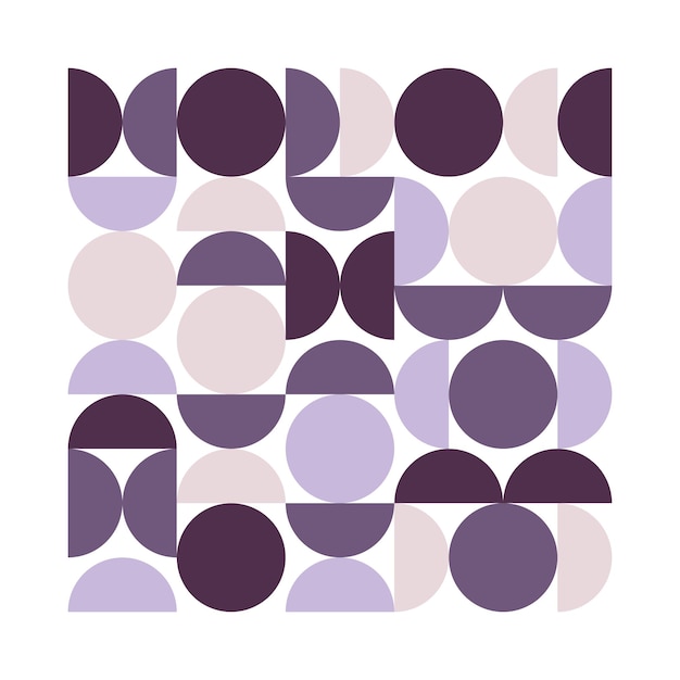 Purple cover or card design geometric vector illustration
