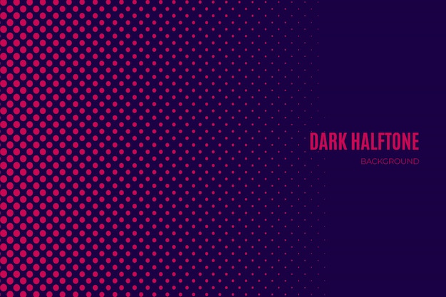 Purple dark halftone background