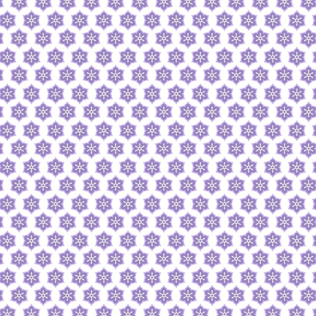 Purple floral pattern