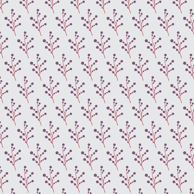 Purple flowers pattern background