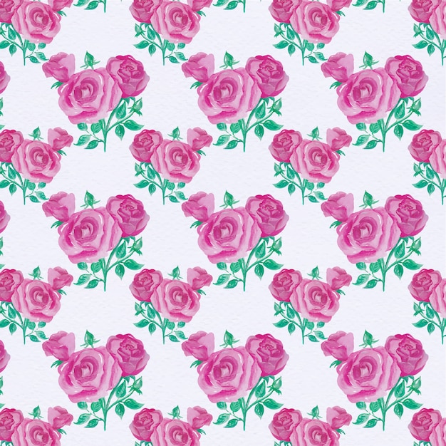 Purple flowers pattern background