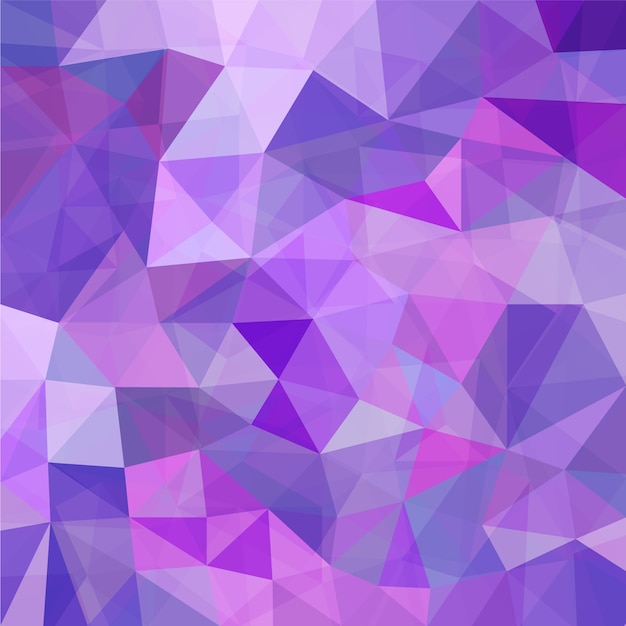 Purple geometric mosaic background