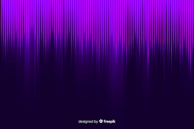 Purple gradient particles background