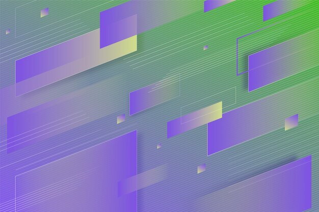 Free vector purple and green background design