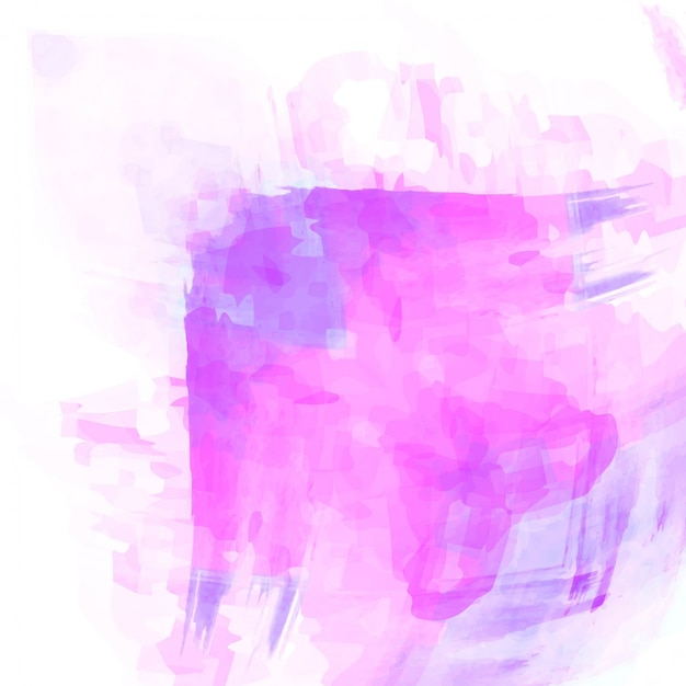 Purple hand drawn watercolor background design