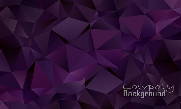Purple lowpoly background