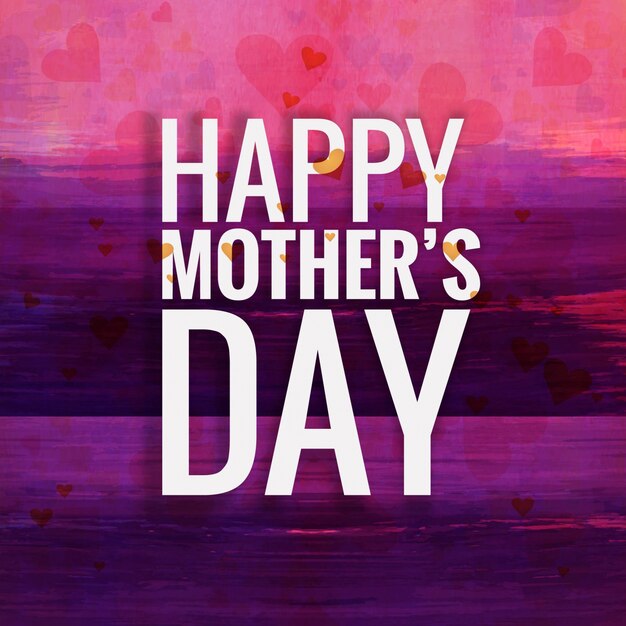 Purple mother's day design