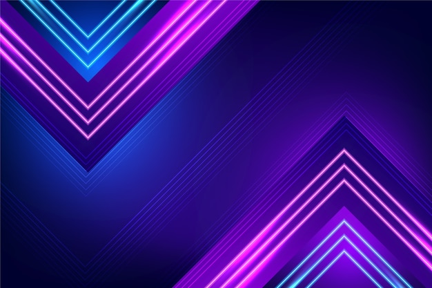 Purple Neon Background