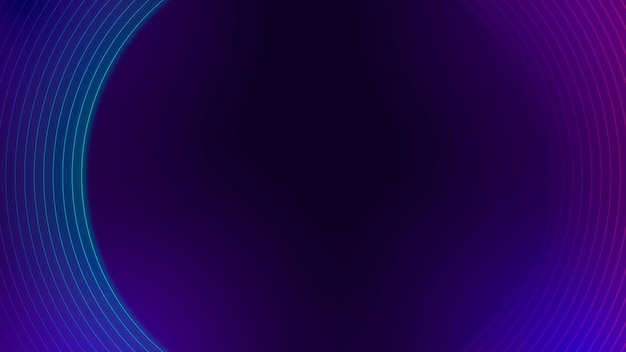 Фиолетовый неоновый узор на темном векторе блога