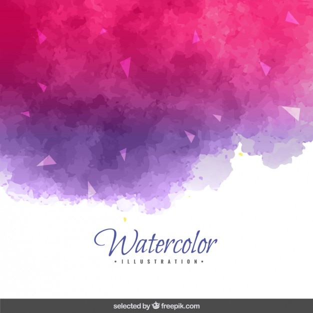 Purple and pink watercolor background