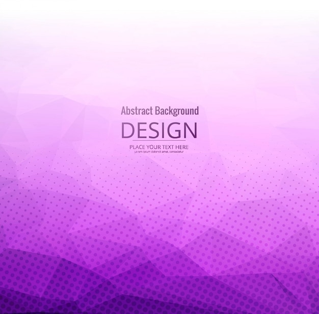 Free vector purple polygonal background