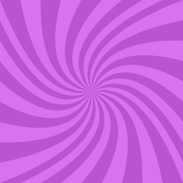 Бесплатное векторное изображение Фиолетовый дизайн спирального фона