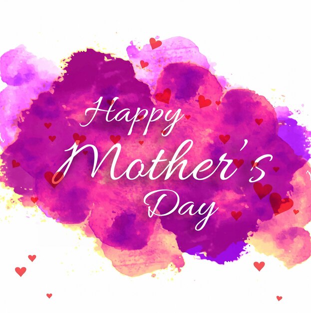 Purple stains mothers day background