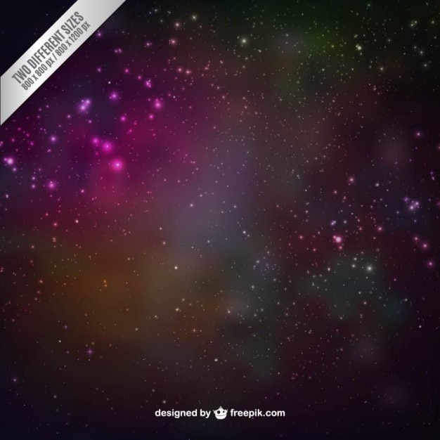 Free vector purple starry sky background