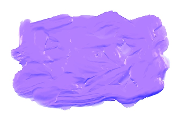 Free vector purple thick acrylic watercolor paint