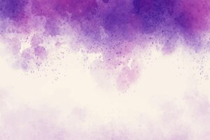Free vector purple watercolor abstract background