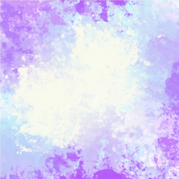 Бесплатное векторное изображение Фиолетовый акварельный фон
