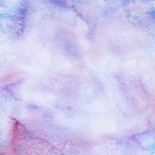 Бесплатное векторное изображение Фиолетовый акварельный фон