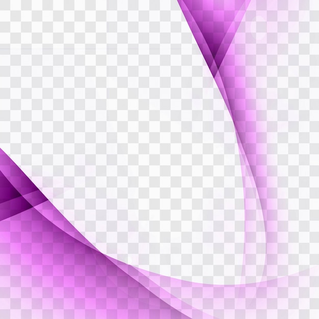 Free vector purple wavy background template