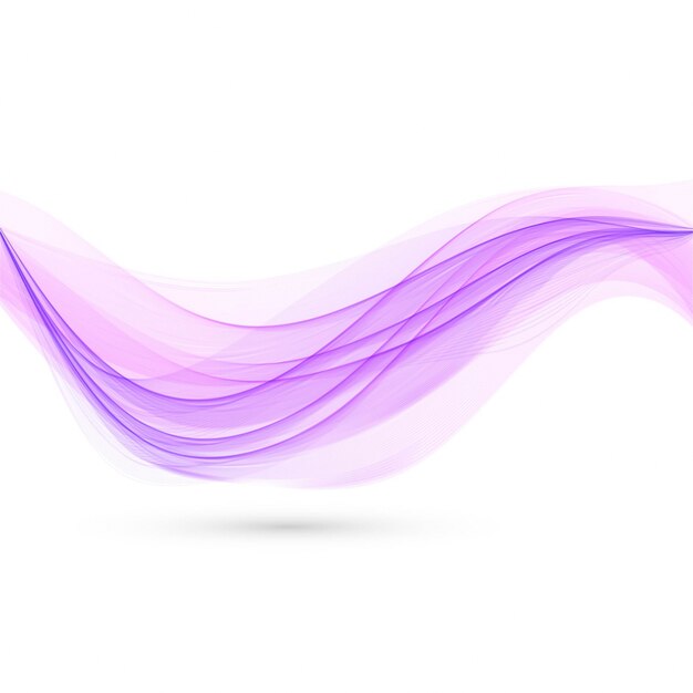 Purple wavy background