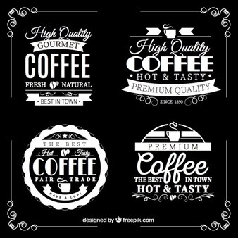 Quality coffee badges