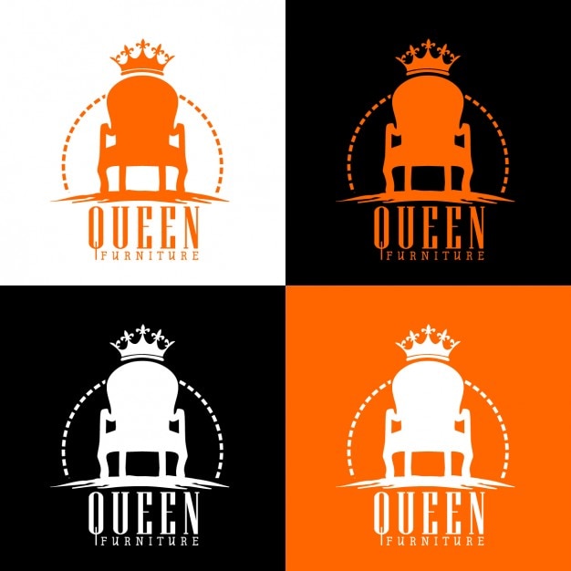 Queen throne logo