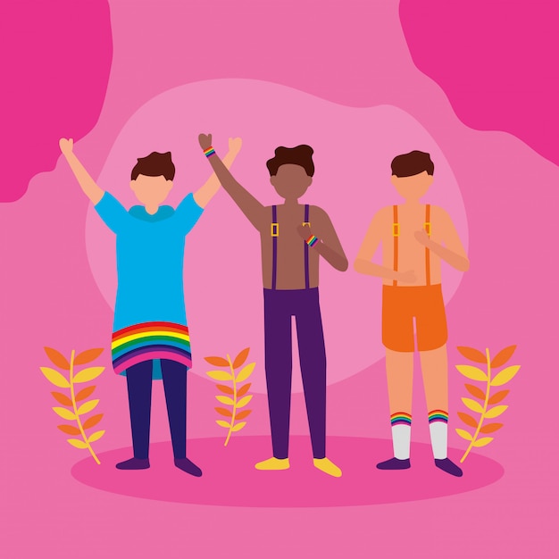 Free vector the queer community lgbtq design