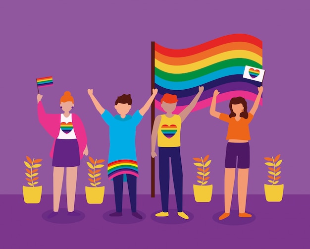 The queer community lgbtq design