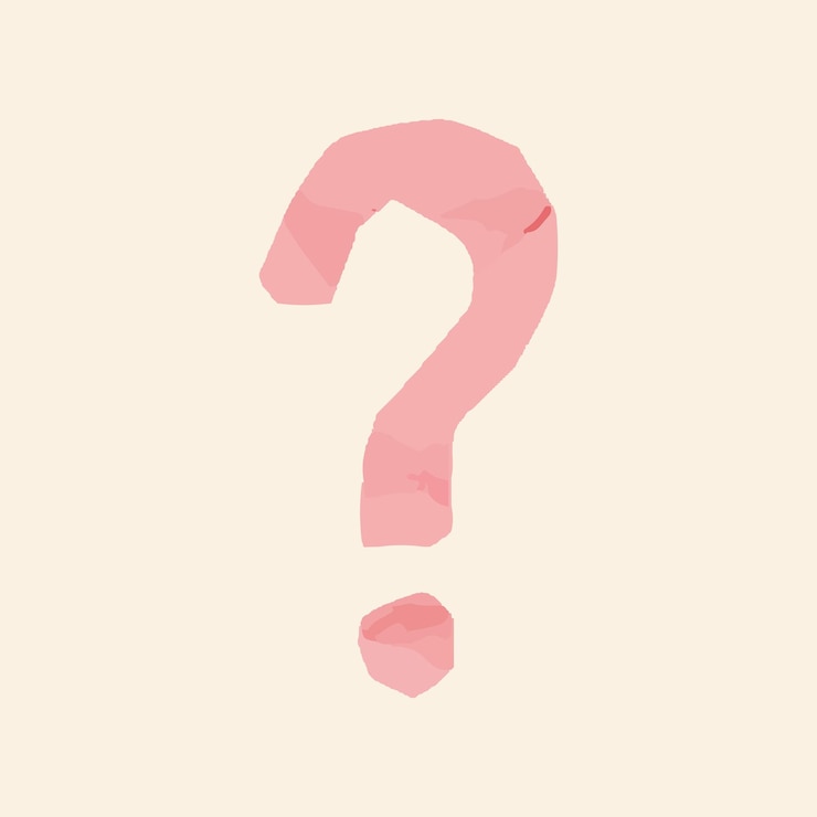 Free Vector question mark paper cut symbol vector